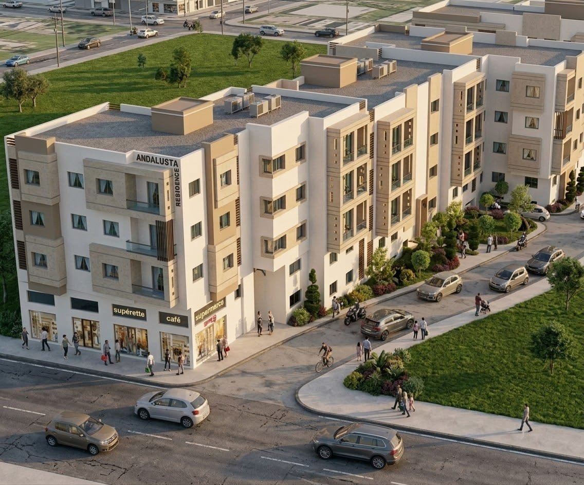 Résidence Andalusia, réalisation Archicraft