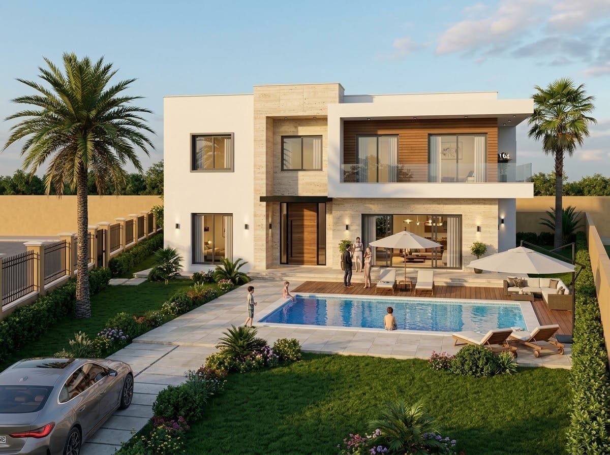 Villa, vue 2